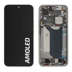 Ecran avec châssis Xiaomi 15T Pro - Origine Xiaomi - Gris titane photo 1