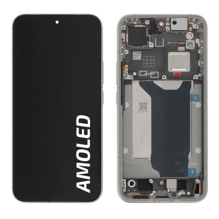 Ecran avec châssis Xiaomi 15T Pro - Origine Xiaomi - Gris titane photo 1