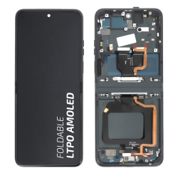 Ecran avec châssis Motorola Razr 40 - Origine reconditionné - Noir photo 1