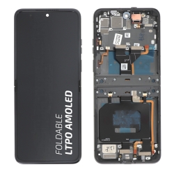 Ecran avec châssis Motorola Razr 50 - Origine reconditionné - Noir photo 1