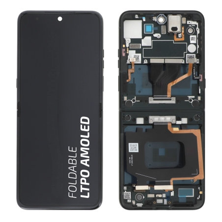 Ecran avec châssis Motorola Razr 60 Ultra - Origine reconditionné - Vert photo 1