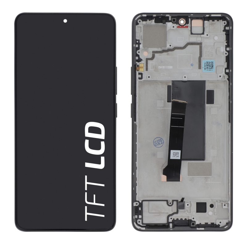 Bloc écran compatible pour Xiaomi Redmi Note 13 Pro 5G Noir photo 1