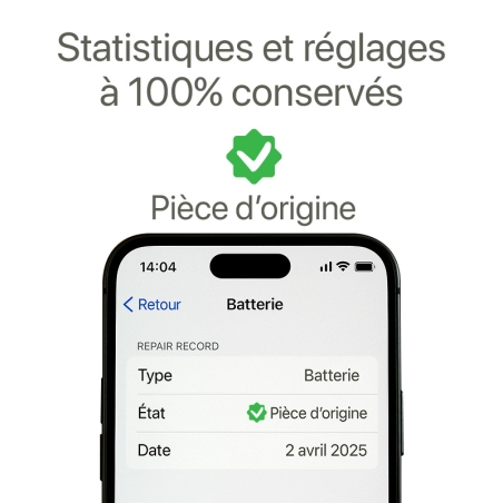 Batterie  iPhone 15 Pro Max - Origine Apple - Sans Packaging photo 2