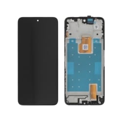 Ecran avec châssis Honor 400 Smart - Origine reconditionné - Noir photo 1