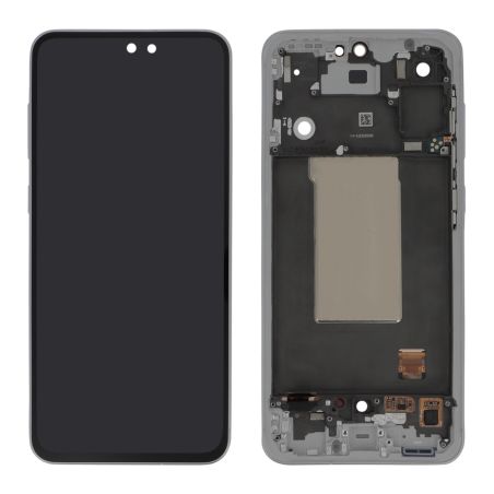 Ecran avec châssis Galaxy A56 - Origine Samsung - Gris
