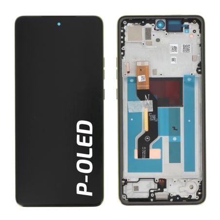 Ecran avec châssis Motorola G86 Power - Origine Motorola - Or