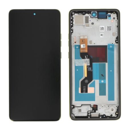 Ecran avec châssis Motorola G86 Power - Origine Motorola - Or