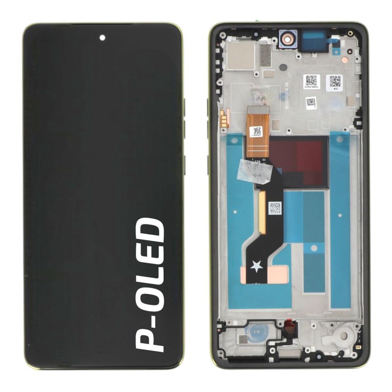 Ecran avec châssis Motorola G86 - Origine Motorola - Gold