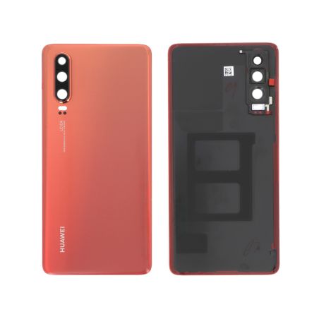 Vitre arrière Huawei P30 - Origine Huawei - Orange