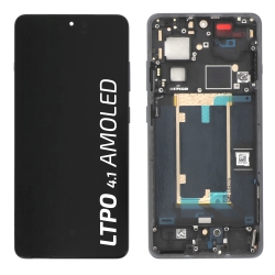Ecran avec châssis OnePlus 13R - Origine reconditionné - Noir photo 1