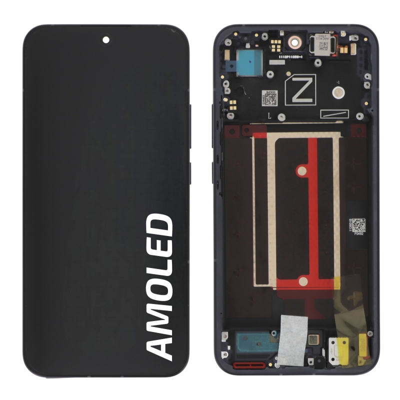 Ecran avec châssis Oppo Reno13 5G - Origine Oppo - Bleu photo 1