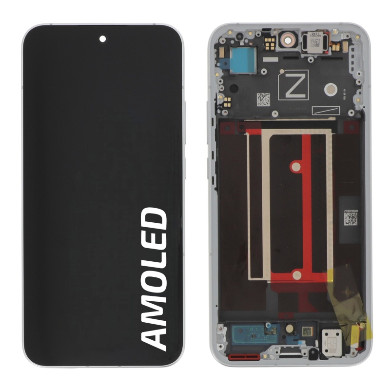 Ecran avec châssis Oppo Reno13 5G - Origine Oppo - Blanc photo 1