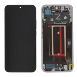 Ecran avec châssis Oppo Reno13 5G - Origine Oppo - Blanc photo 1