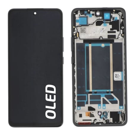 Ecran OLED avec châssis Oppo Reno13 FS et Reno 13 F - Graphite photo 1
