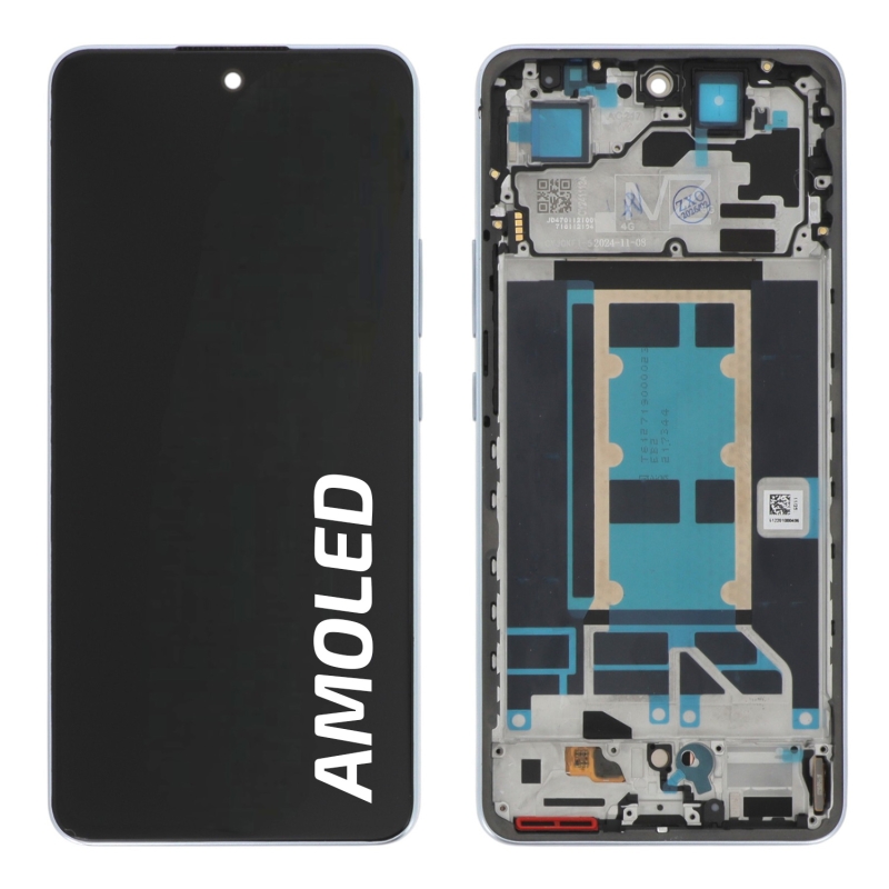 Ecran avec châssis Reno13 FS et Reno13 F - Origine reconditionné - Bleu Saphir photo 1