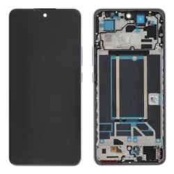 Ecran avec châssis Reno13 FS et 13 F - Origine reconditionné - Violet photo 2