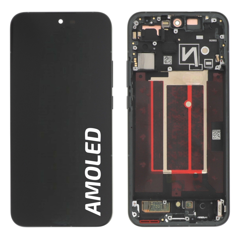 Ecran avec châssis Oppo Reno14 - Origine reconditionné - Vert Emeraude photo 1