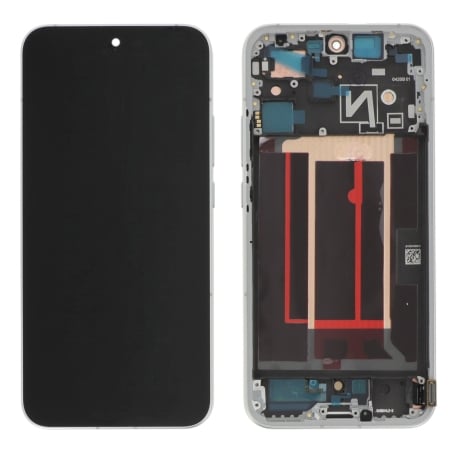 Ecran avec châssis Oppo Reno14 - Origine reconditionné - Blanc photo 2