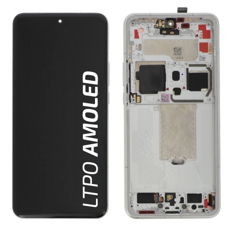 Ecran avec châssis Xiaomi 15 Ultra - Origine reconditionné - Blanc photo 1