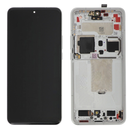 Ecran avec châssis Xiaomi 15 Ultra - Origine reconditionné - Blanc photo 2