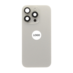 Vitre arrière complète iPhone 16 Pro - Titane naturel - Occasion