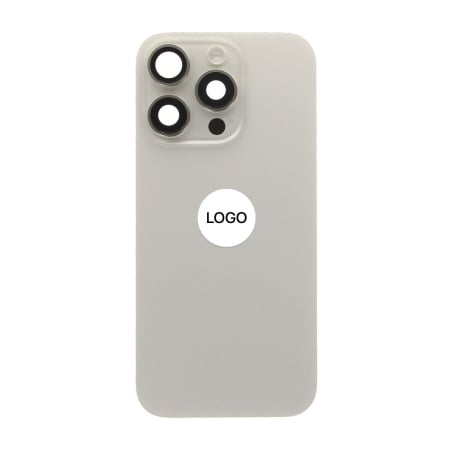 Vitre arrière complète iPhone 16 Pro - Titane naturel - Occasion