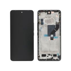 Ecran avec châssis Xiaomi 12 Lite - Origine reconditionné - Noir