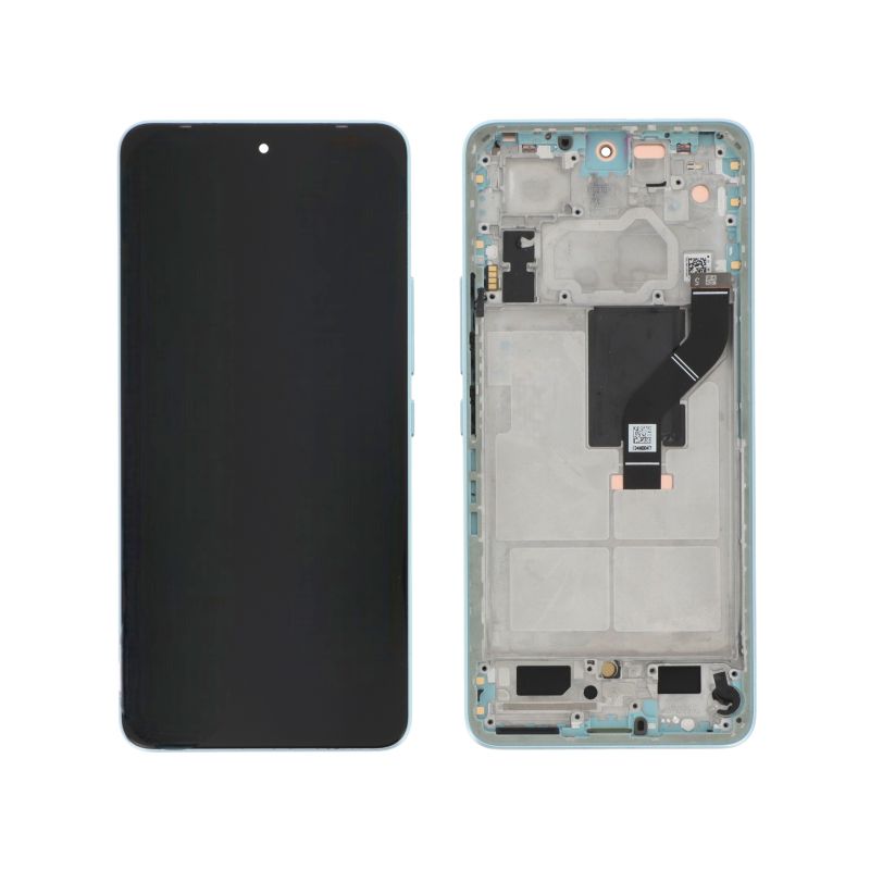 Ecran avec châssis Xiaomi 12 Lite - Origine reconditionné - Vert