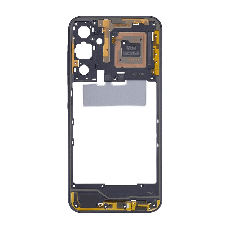 Châssis Intermédiaire pour Samsung Galaxy A25 Noir photo 1