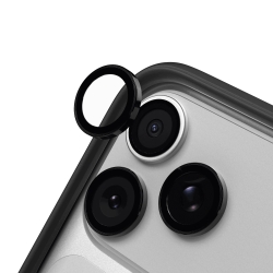 Verre trempé de lentilles iPhone 17 Pro et Pro Max - Noir - Rhinoshield photo 1