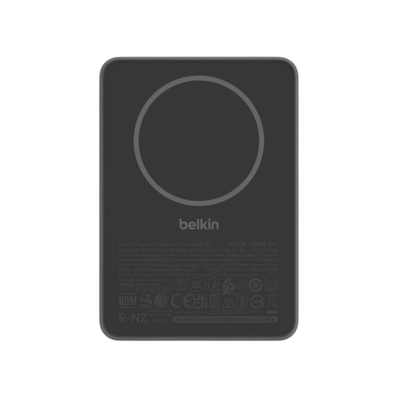 PowerBank magnétique BoostCharge iPhone - Noir - Belkin photo 1
