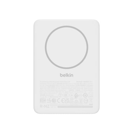 PowerBank magnétique Slim BoostCharge iPhone - Blanc - Belkin photo 1
