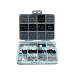 Kit vis Phillips SpareScrew12 smartphones Android - Noir et Argent photo 1