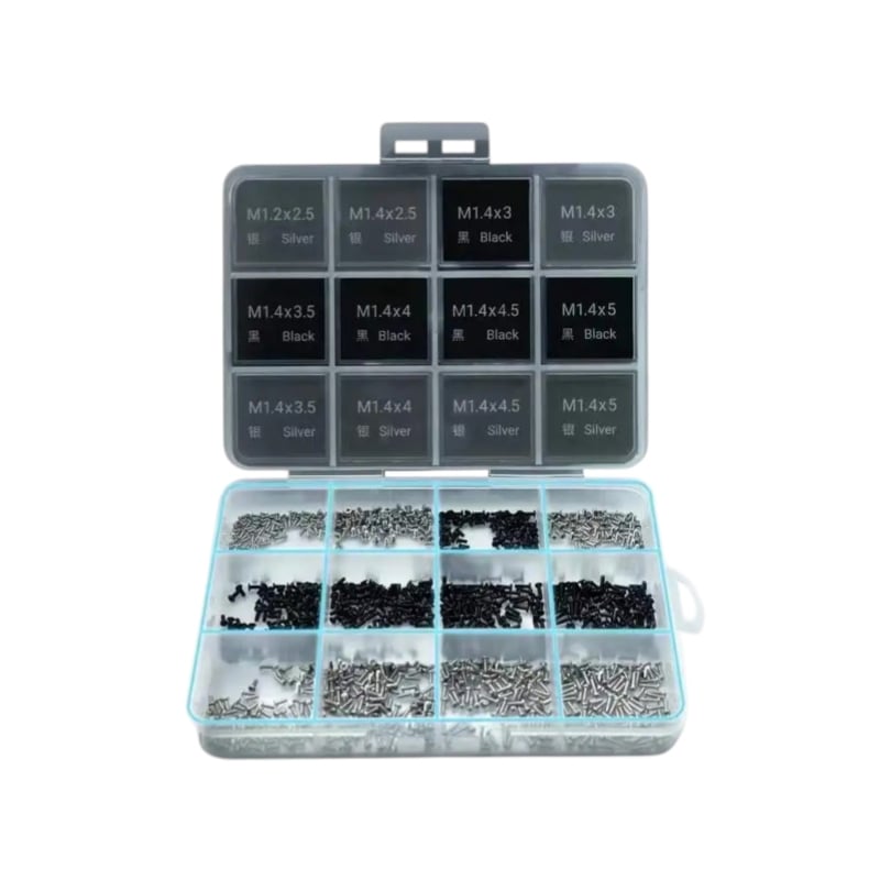 Kit vis Phillips SpareScrew12 smartphones Android - Noir et Argent photo 1