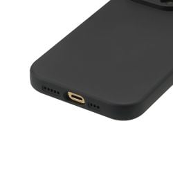 Coque silicone Xiaomi Redmi Note 15 Pro 4G - Noir