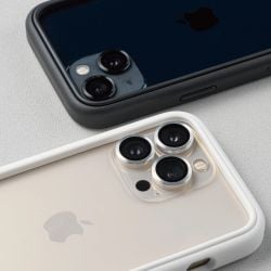 Verre trempé de lentilles iPhone 16, 16 Plus et 17 - Argent - Rhinoshield