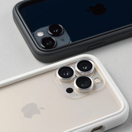 Verre trempé de lentilles iPhone 16, 16 Plus et 17 - Argent - Rhinoshield