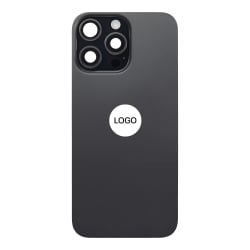 Vitre arrière complète iPhone 16 Pro - Titane noir - Occasion photo 1