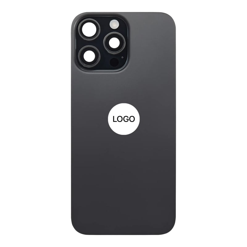 Vitre arrière complète iPhone 16 Pro - Titane noir - Occasion photo 1