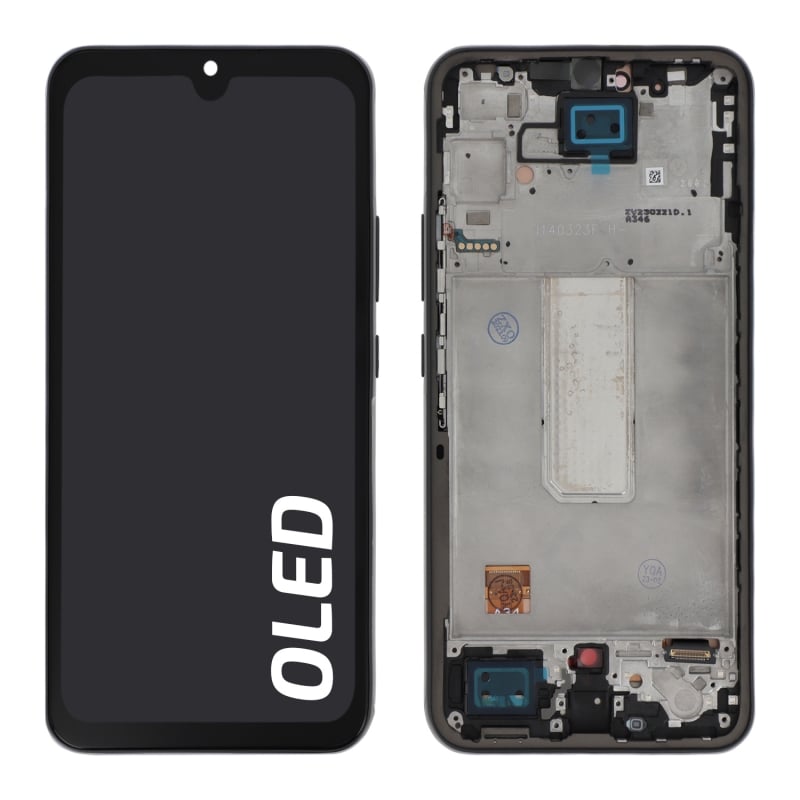 Bloc écran avec châssis pour Samsung Galaxy A34 5G (A346B) photo 1