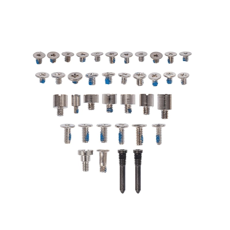 Lot de vis pour iPhone13 Pro - Vis pentalobes noires photo 1