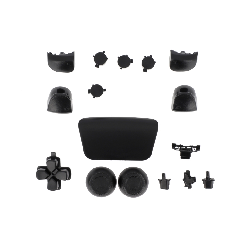 Kit 16 boutons pour manette PS5 DualSense (BDM-020) - Noir photo 1