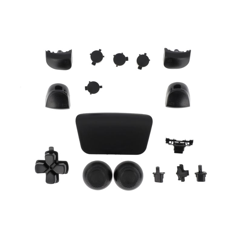 Kit 16 boutons manette PS5 DualSense (BDM-030) - Noir