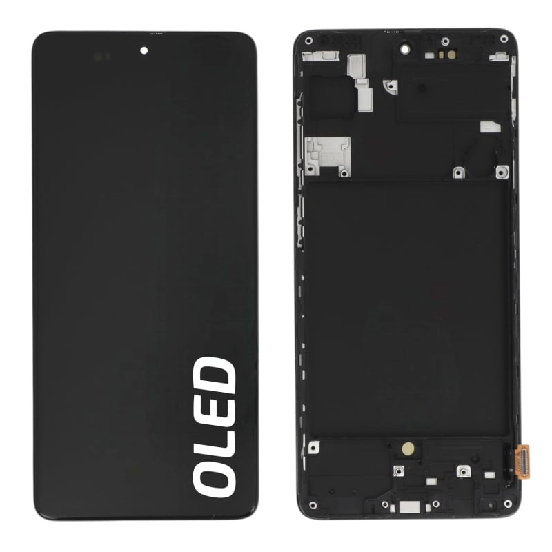 Ecran OLED avec châssis Galaxy A71 photo 1