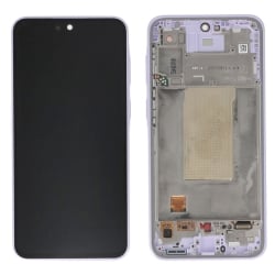 Ecran avec châssis Galaxy A37 5G - Origine Samsung - Lavande photo 2
