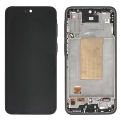 Ecran avec châssis Galaxy A37 5G - Origine Samsung - Graphite photo 2