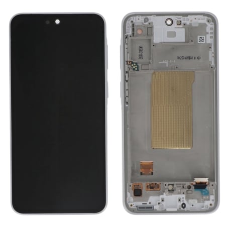 Ecran avec châssis Galaxy A37 5G - Origine Samsung - Blanc photo 2