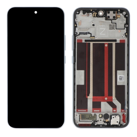 Ecran avec châssis Oppo Reno14 F - Origine Oppo - Bleu Opale photo 2
