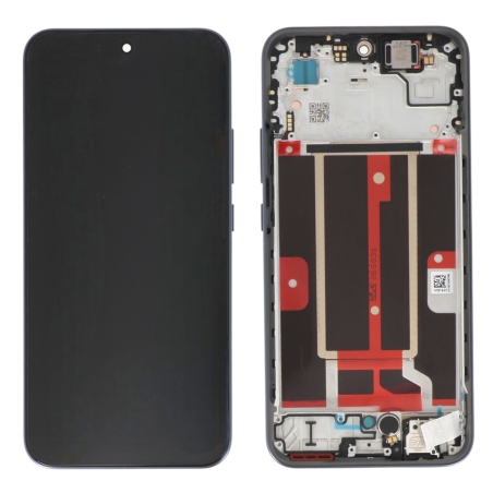 Ecran avec châssis Oppo A6 Pro 5G - Origine Oppo - Noir Stellaire photo 2