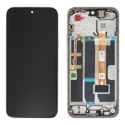 Ecran avec châssis Oppo A6 5G - Origine Oppo - Or Aurore photo 2